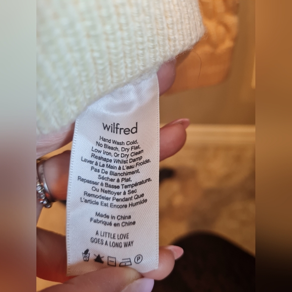 ARITZIA Wilfred Yellow Devry Long Sweater - Picture 9 of 10